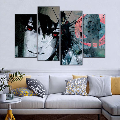 Naruto Wall Art - NA5057 - Sasuke Uchiha - Naruto Poster - Naruto Canvas