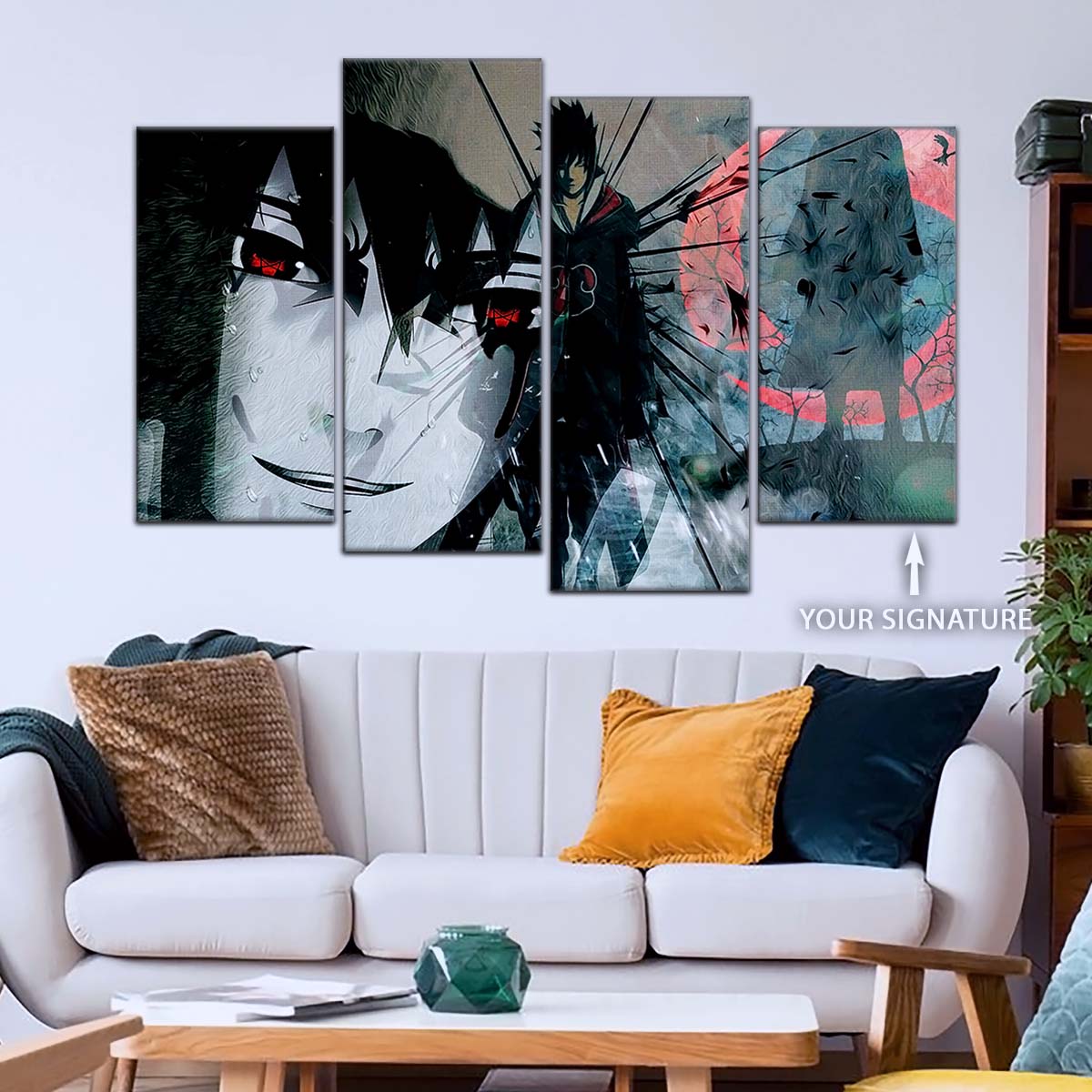 Naruto Wall Art - NA5057 - Sasuke Uchiha - Naruto Poster - Naruto Canvas