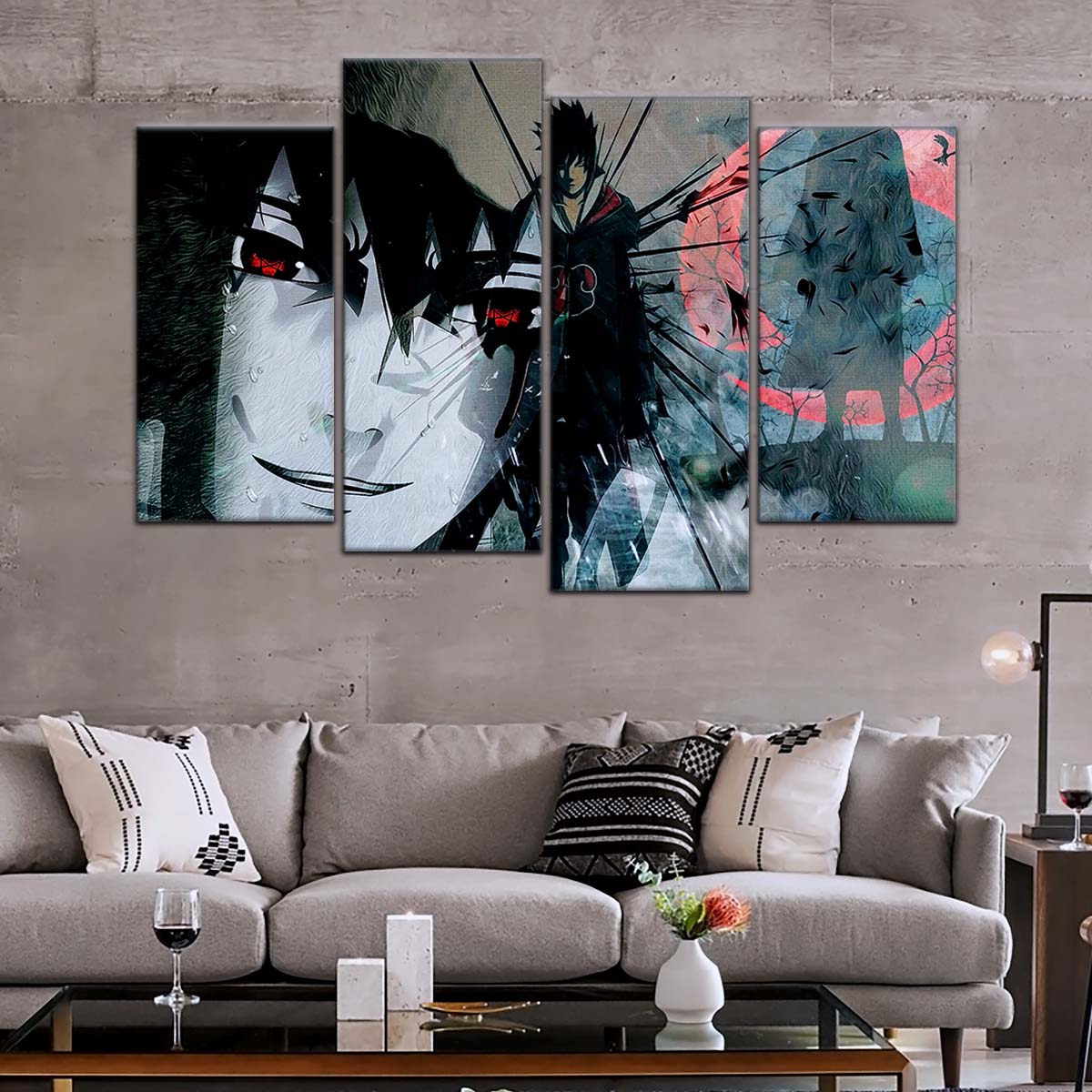 Naruto Wall Art - NA5057 - Sasuke Uchiha - Naruto Poster - Naruto Canvas