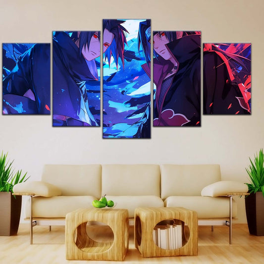 Naruto Wall Art - NA5061 - Itachi Uchiha - Sasuke Uchiha - Naruto Poster - Naruto Canvas