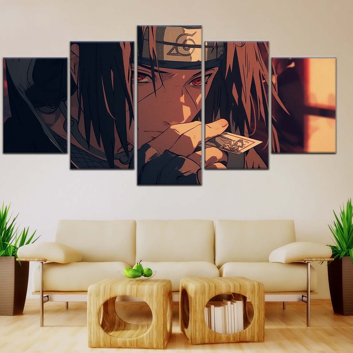 Naruto Wall Art - NA5065 - Itachi Uchiha - Mysterious Gaze - Naruto Poster - Naruto Canvas