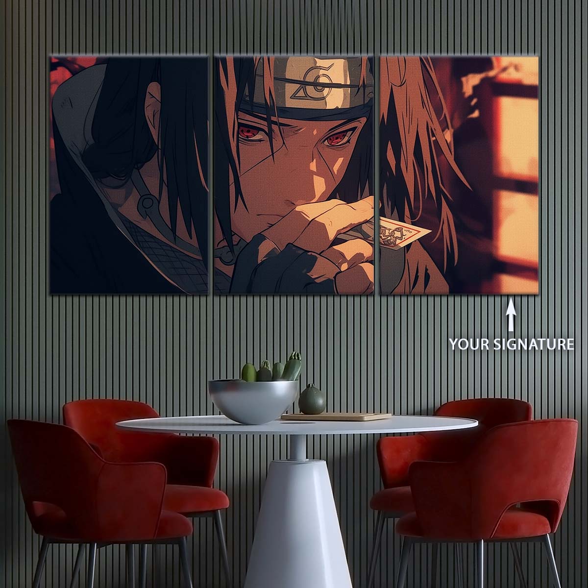 Naruto Wall Art - NA5065 - Itachi Uchiha - Mysterious Gaze - Naruto Poster - Naruto Canvas