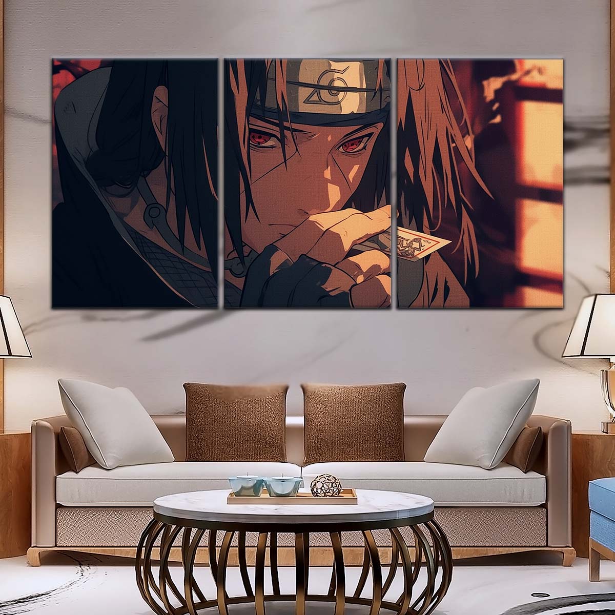 Naruto Wall Art - NA5065 - Itachi Uchiha - Mysterious Gaze - Naruto Poster - Naruto Canvas