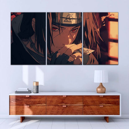 Naruto Wall Art - NA5065 - Itachi Uchiha - Mysterious Gaze - Naruto Poster - Naruto Canvas