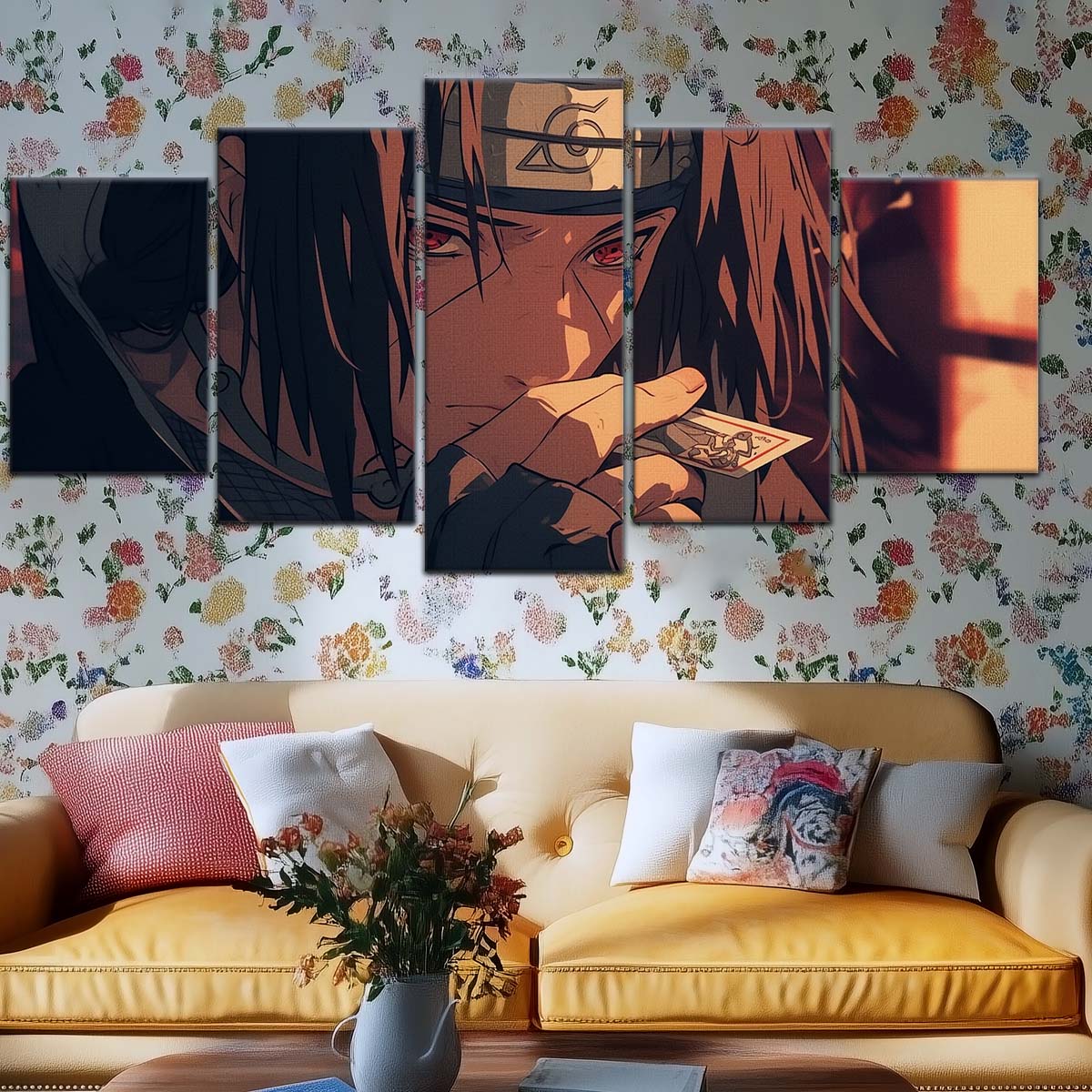 Naruto Wall Art - NA5065 - Itachi Uchiha - Mysterious Gaze - Naruto Poster - Naruto Canvas