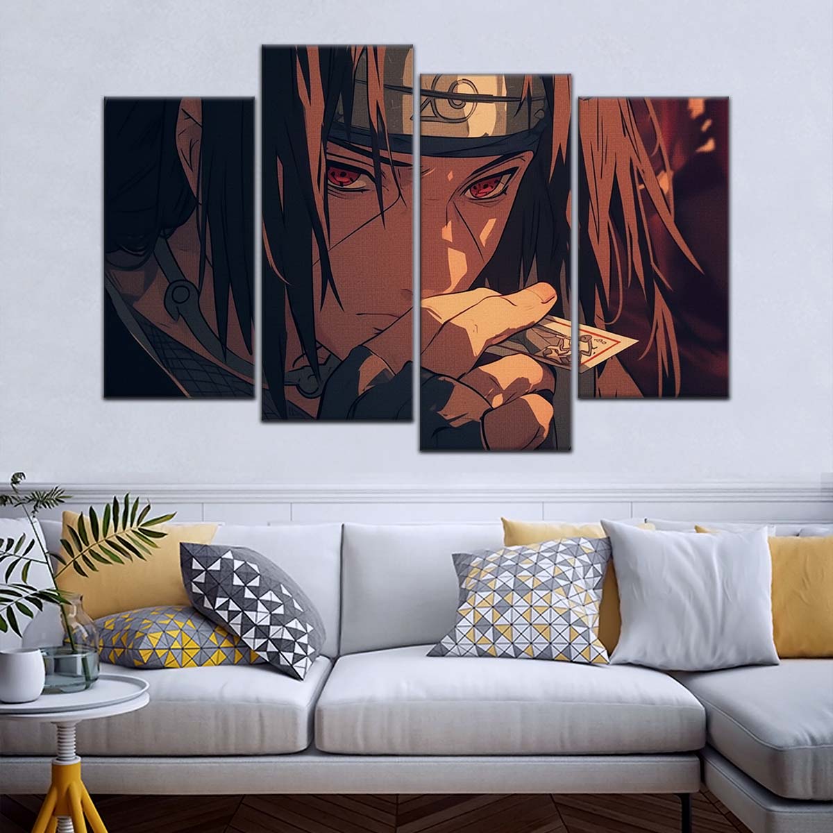 Naruto Wall Art - NA5065 - Itachi Uchiha - Mysterious Gaze - Naruto Poster - Naruto Canvas