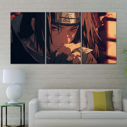 Naruto Wall Art - NA5065 - Itachi Uchiha - Mysterious Gaze - Naruto Poster - Naruto Canvas