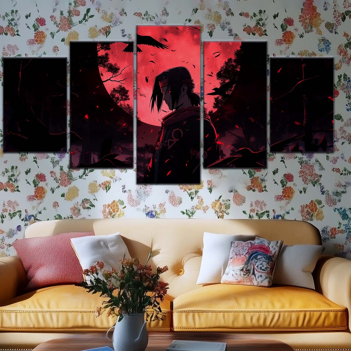Naruto Wall Art - NA5066 - Itachi Uchiha - Naruto Poster - Naruto Canvas