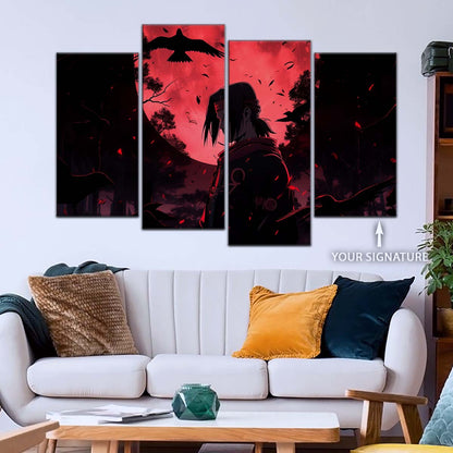 Naruto Wall Art - NA5066 - Itachi Uchiha - Naruto Poster - Naruto Canvas