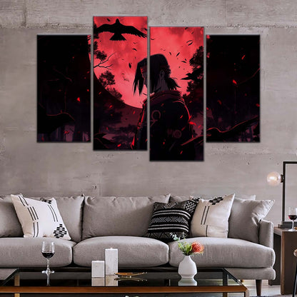 Naruto Wall Art - NA5066 - Itachi Uchiha - Naruto Poster - Naruto Canvas