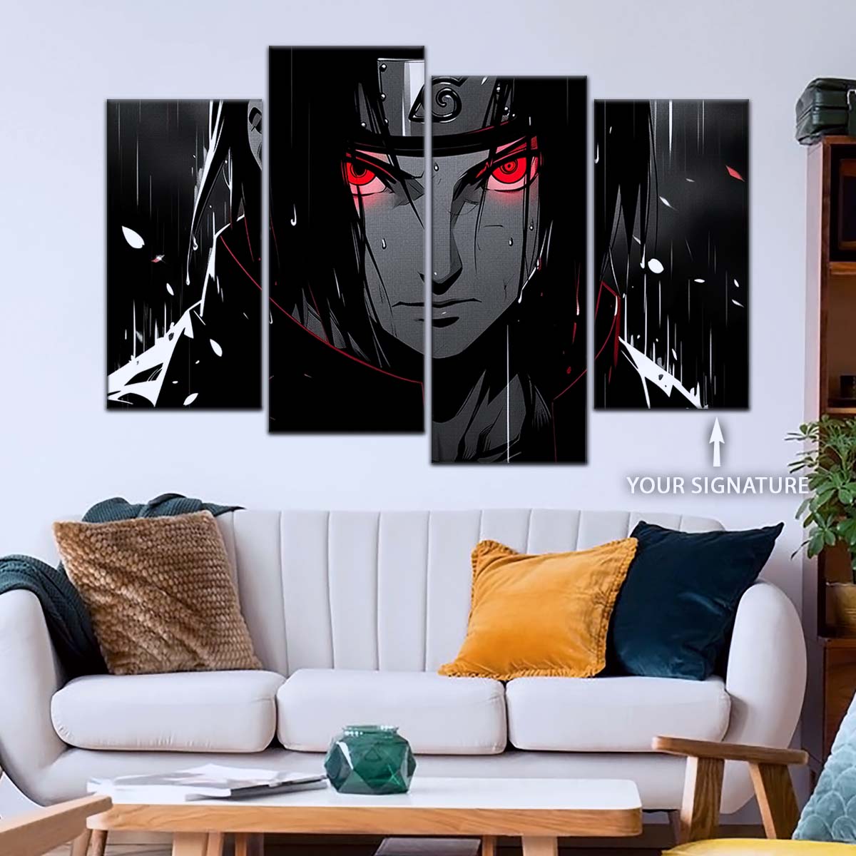 Naruto Wall Art - NA5067 - Itachi Uchiha - Naruto Poster - Naruto Canvas