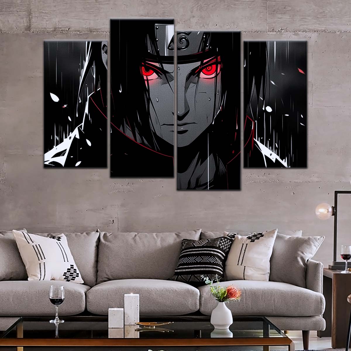 Naruto Wall Art - NA5067 - Itachi Uchiha - Naruto Poster - Naruto Canvas
