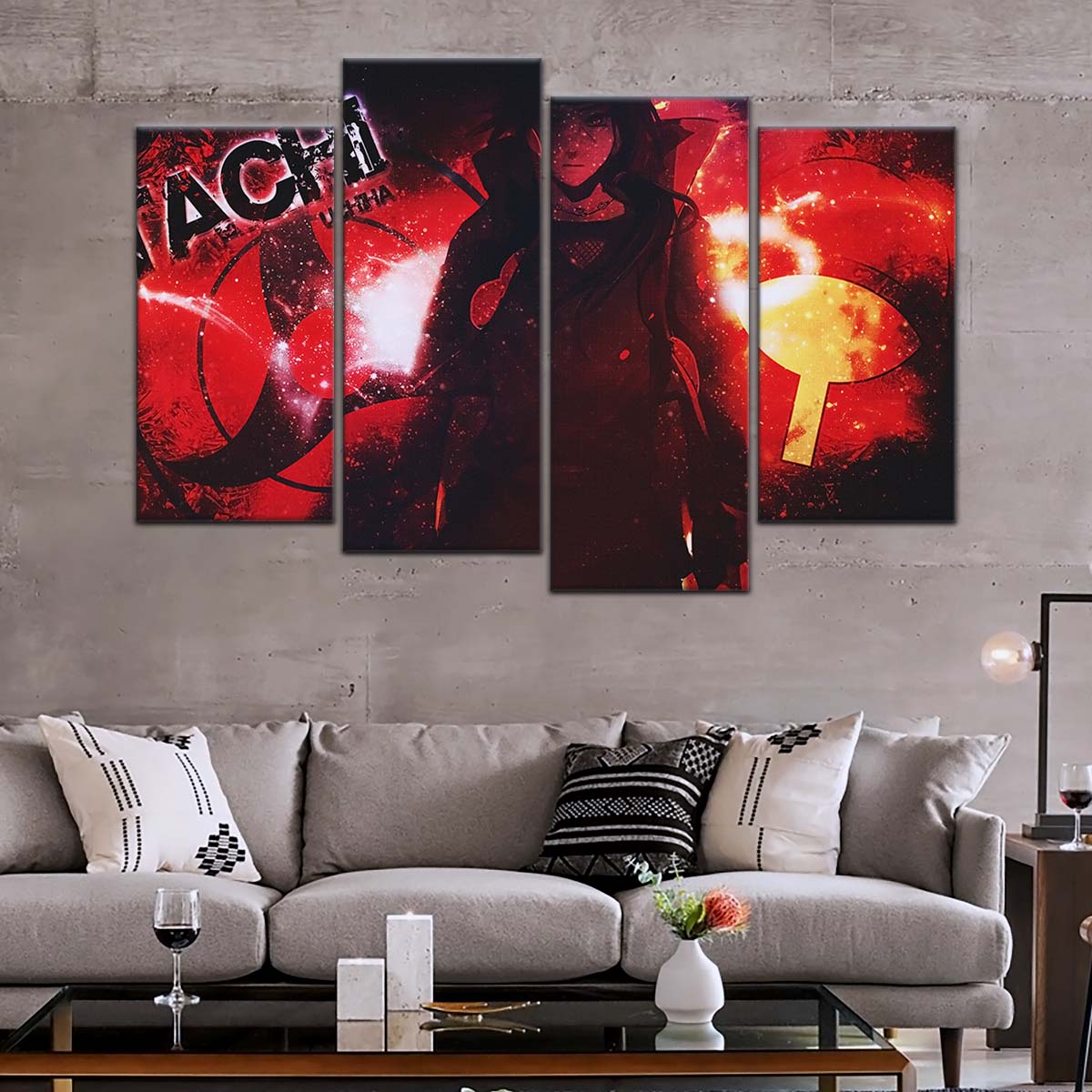 Naruto Wall Art - NA5069 - Itachi Uchiha - Naruto Poster - Naruto Canvas