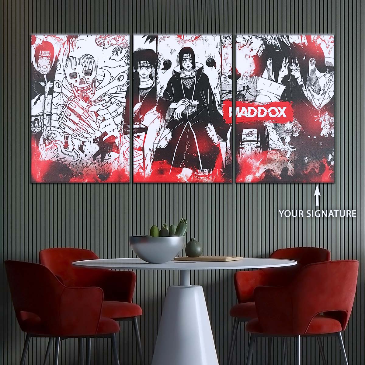 Naruto Wall Art - NA5070 - Itachi Uchiha - Naruto Poster - Naruto Canvas
