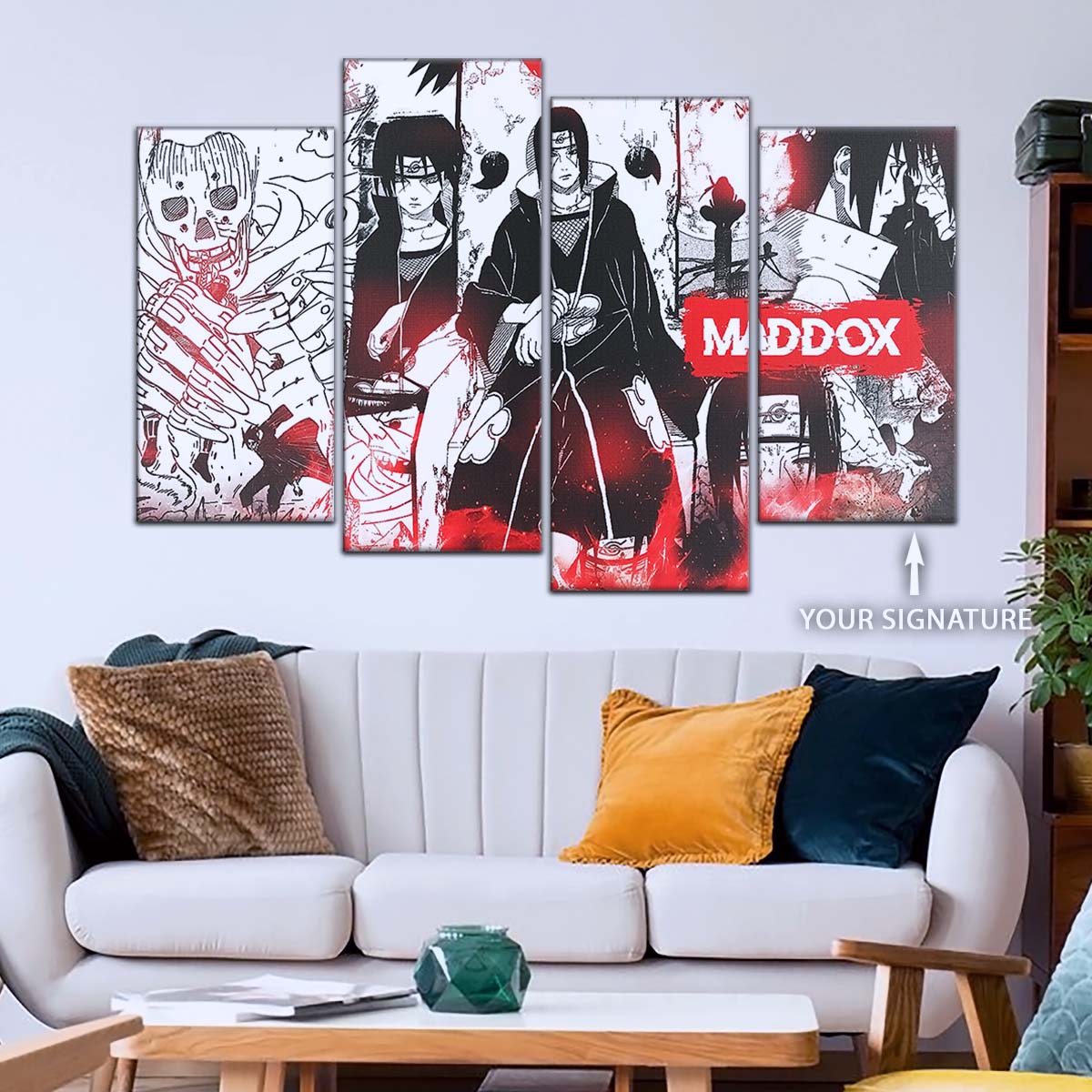 Naruto Wall Art - NA5070 - Itachi Uchiha - Naruto Poster - Naruto Canvas