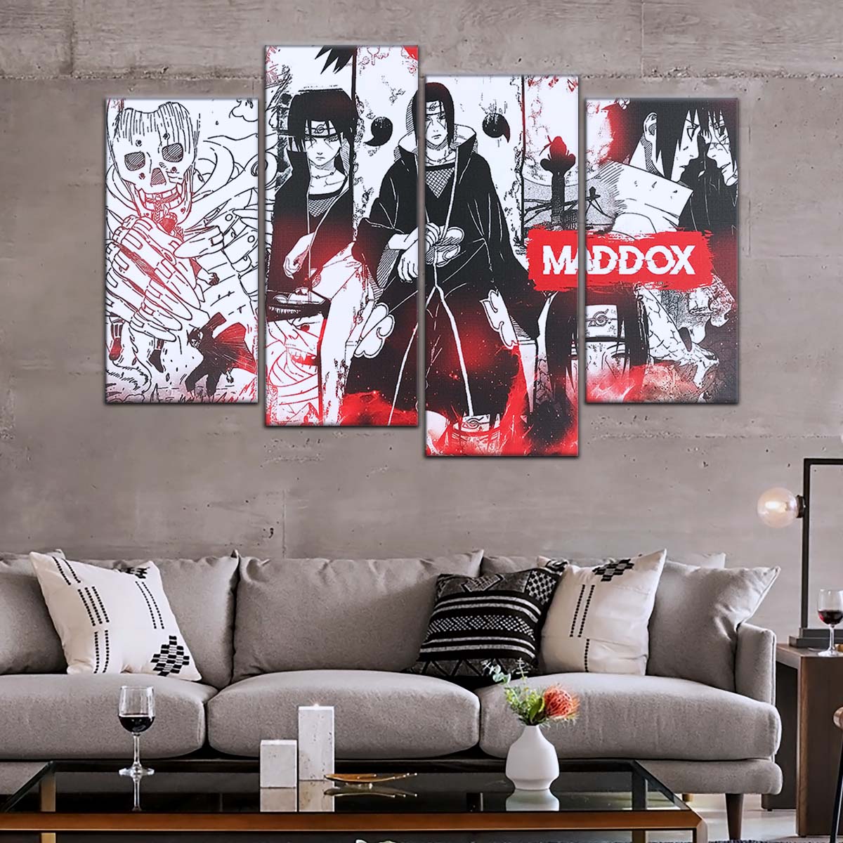 Naruto Wall Art - NA5070 - Itachi Uchiha - Naruto Poster - Naruto Canvas