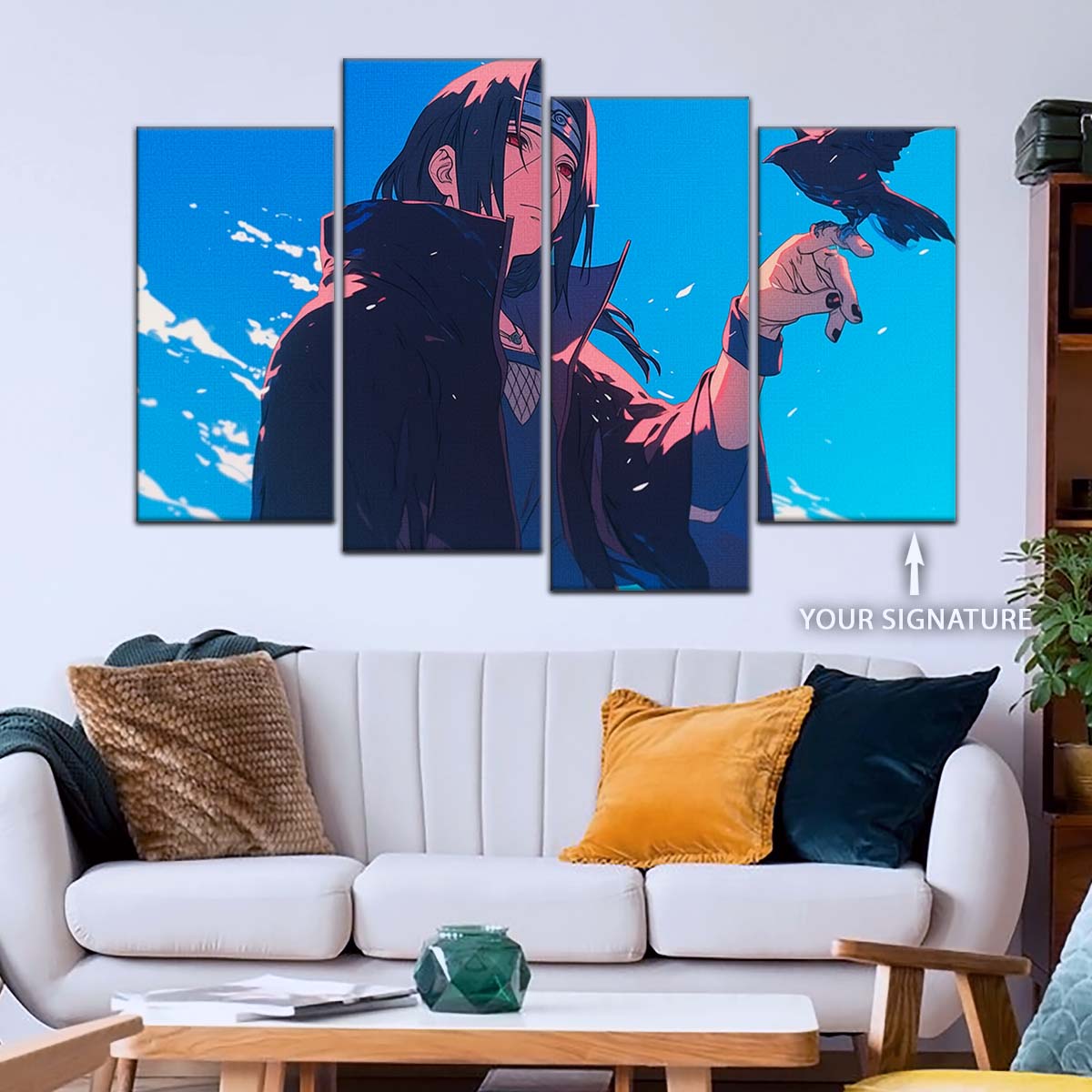 Naruto Wall Art - NA5071 - Itachi Uchiha - Naruto Poster - Naruto Canvas