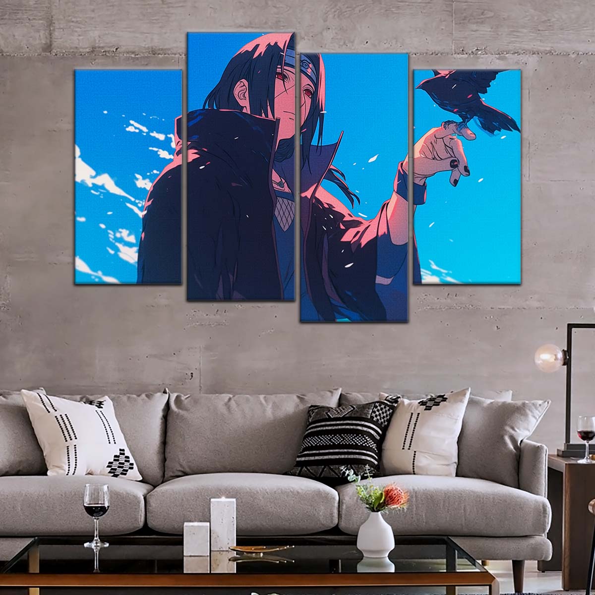 Naruto Wall Art - NA5071 - Itachi Uchiha - Naruto Poster - Naruto Canvas