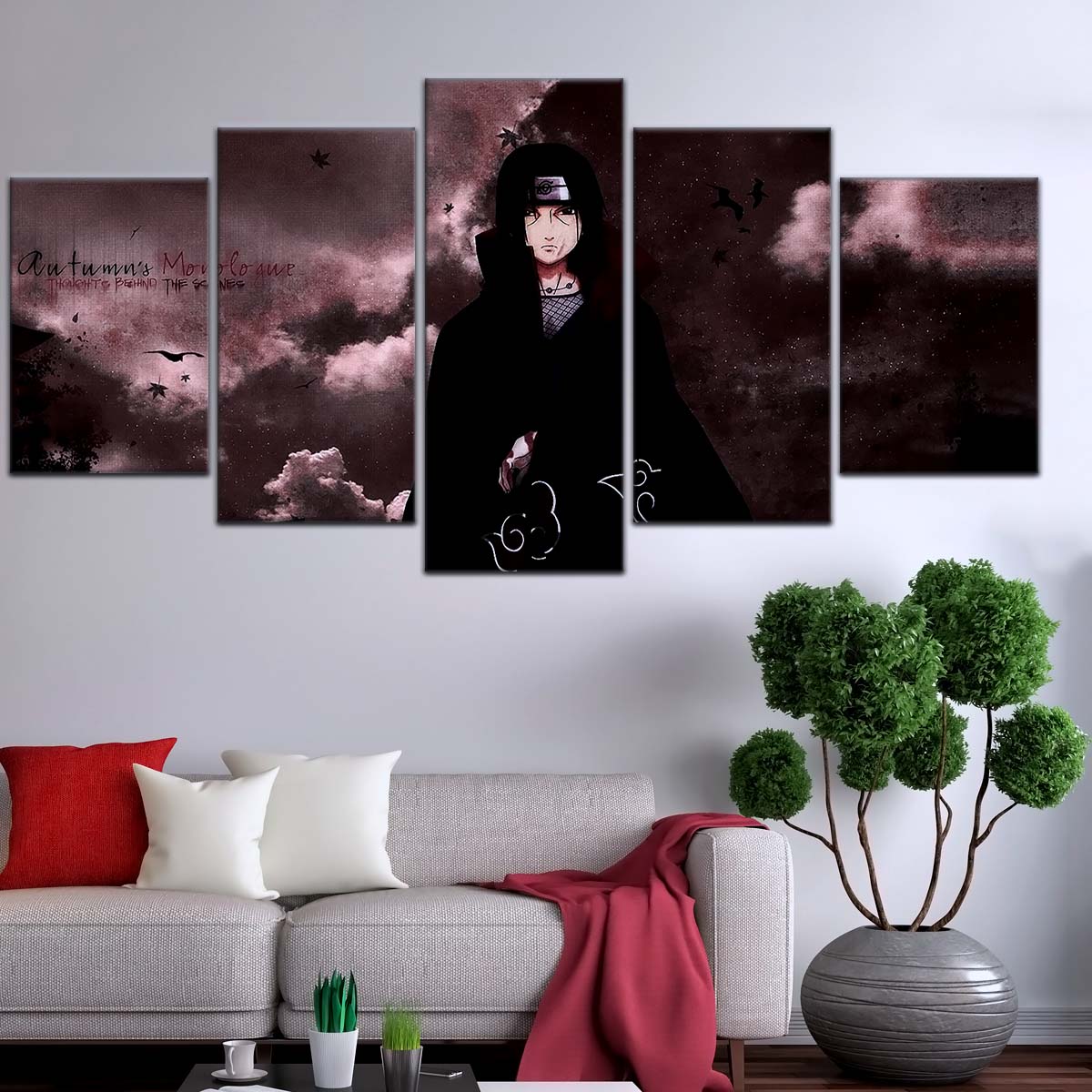 Naruto Wall Art - NA5072 - Itachi Uchiha - Naruto Poster - Naruto Canvas