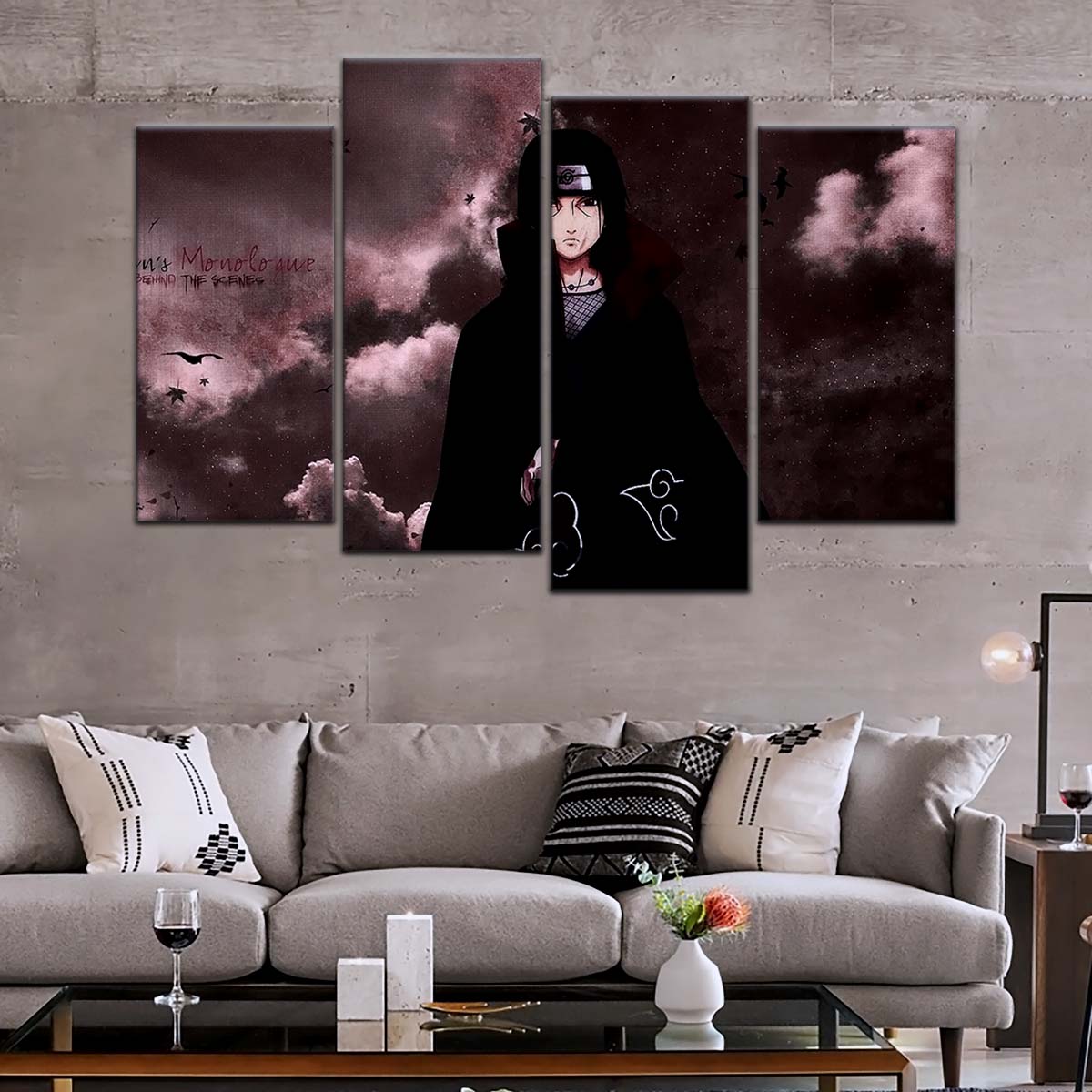 Naruto Wall Art - NA5072 - Itachi Uchiha - Naruto Poster - Naruto Canvas