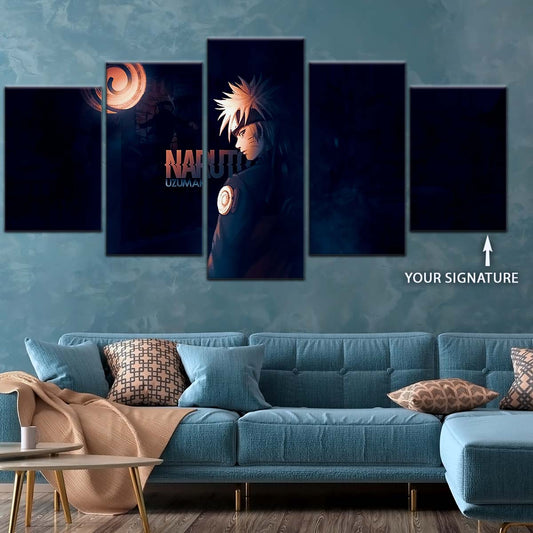 Naruto Wall Art - NA5092 - Naruto Uzumaki - Epic Anime Hero in Action - Naruto Poster - Naruto Canvas