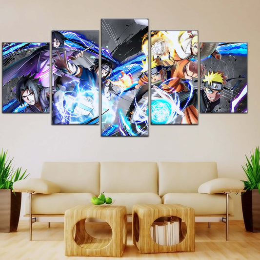 Naruto Wall Art - NA5009 - Naruto Uzumaki - Sasuke Uchiha - Naruto Poster - Naruto Canvas