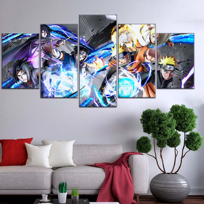 Naruto Wall Art - NA5009 - Naruto Uzumaki - Sasuke Uchiha - Naruto Poster - Naruto Canvas