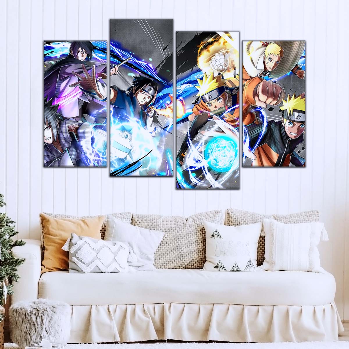Naruto Wall Art - NA5009 - Naruto Uzumaki - Sasuke Uchiha - Naruto Poster - Naruto Canvas