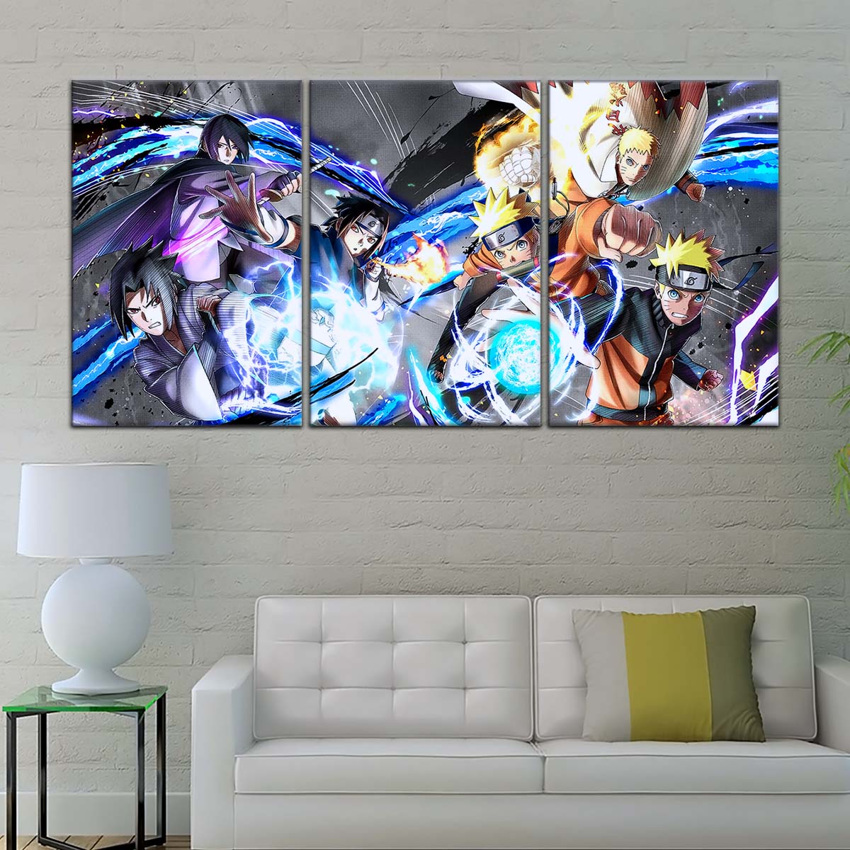 Naruto Wall Art - NA5009 - Naruto Uzumaki - Sasuke Uchiha - Naruto Poster - Naruto Canvas