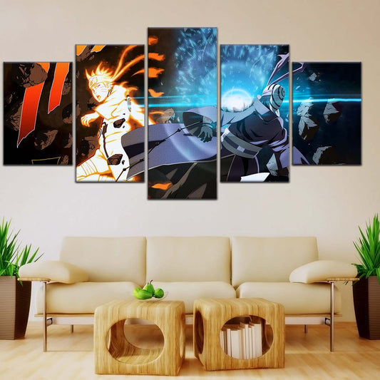 Naruto Wall Art - NA5011 - Sage of Six Paths - Naruto Uzumaki - Obito Uchiha - Naruto Poster - Naruto Canvas