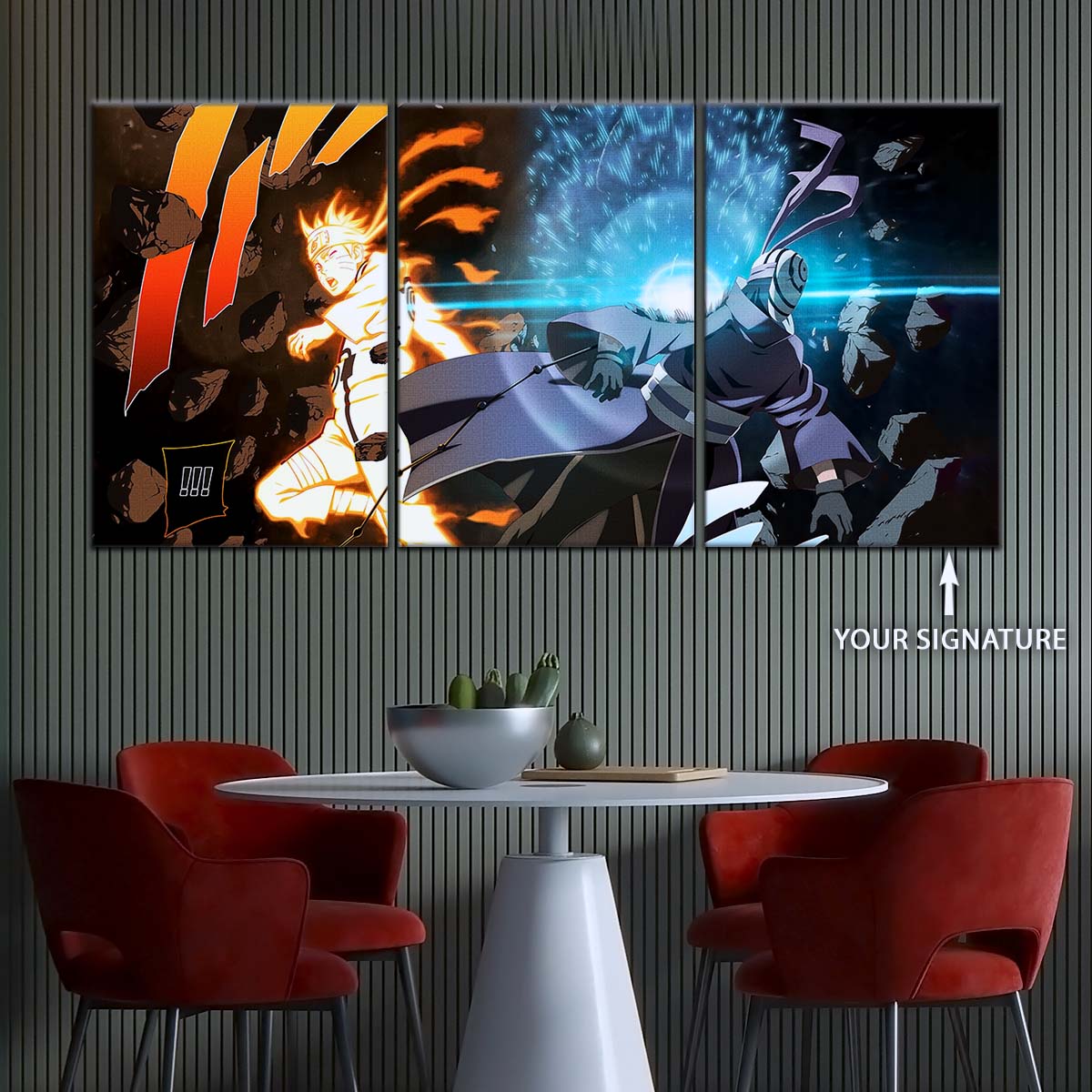 Naruto Wall Art - NA5011 - Sage of Six Paths - Naruto Uzumaki - Obito Uchiha - Naruto Poster - Naruto Canvas