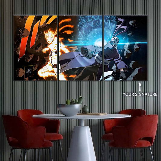 Naruto Wall Art - NA5011 - Sage of Six Paths - Naruto Uzumaki - Obito Uchiha - Naruto Poster - Naruto Canvas