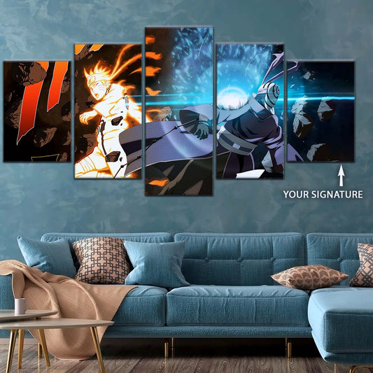 Naruto Wall Art - NA5011 - Sage of Six Paths - Naruto Uzumaki - Obito Uchiha - Naruto Poster - Naruto Canvas