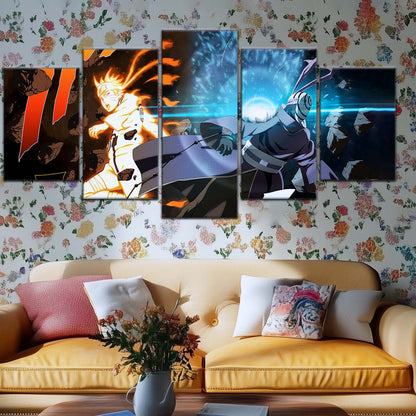 Naruto Wall Art - NA5011 - Sage of Six Paths - Naruto Uzumaki - Obito Uchiha - Naruto Poster - Naruto Canvas