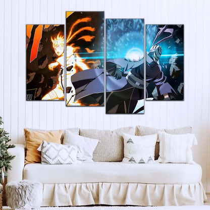 Naruto Wall Art - NA5011 - Sage of Six Paths - Naruto Uzumaki - Obito Uchiha - Naruto Poster - Naruto Canvas