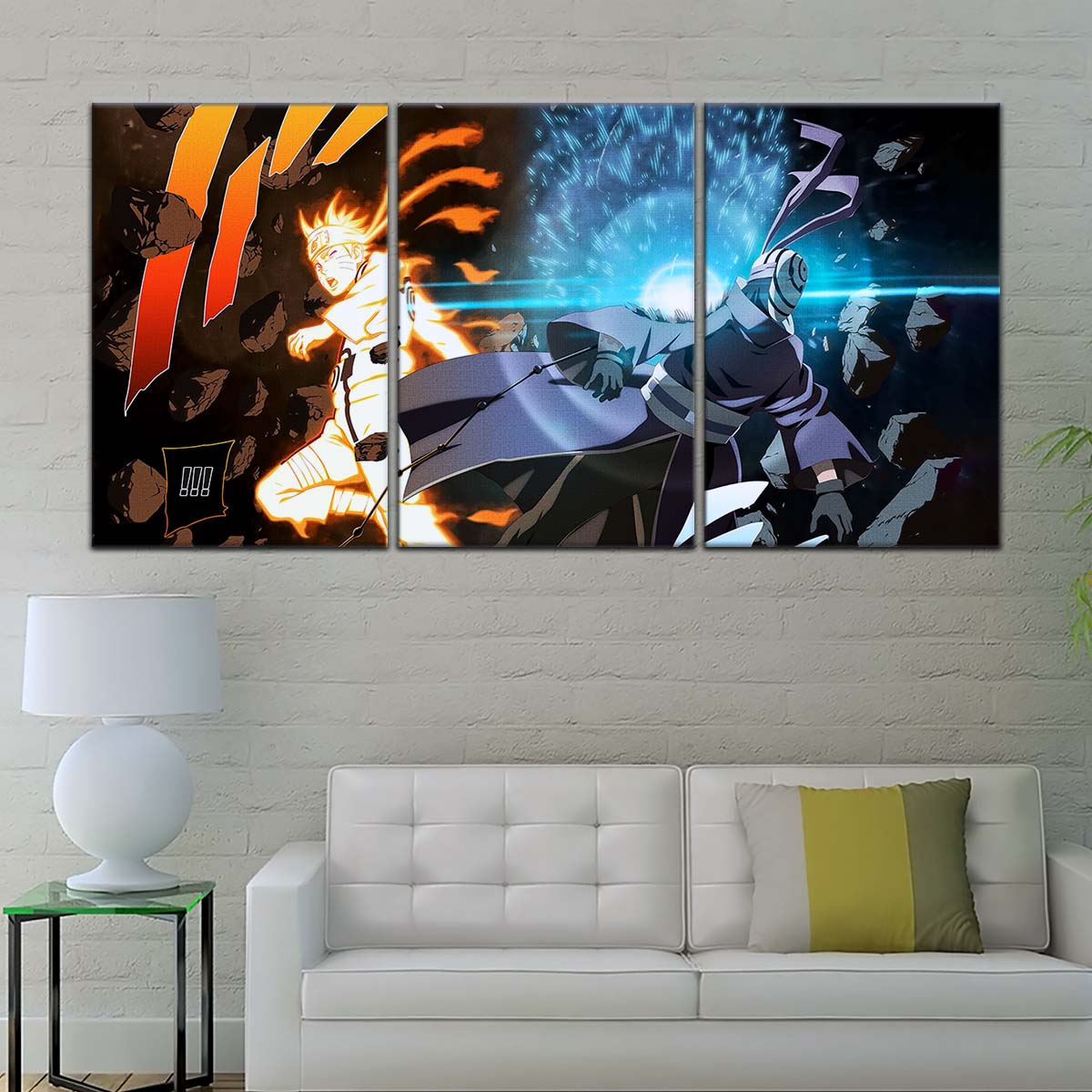 Naruto Wall Art - NA5011 - Sage of Six Paths - Naruto Uzumaki - Obito Uchiha - Naruto Poster - Naruto Canvas