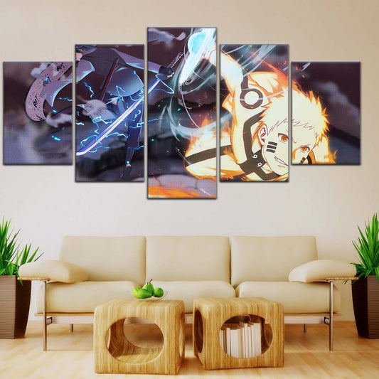 Naruto Wall Art - NA5012 - Naruto Uzumaki - Sasuke Uchiha - Naruto Poster - Naruto Canvas