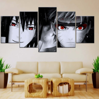 Naruto Wall Art - NA5019 - Naruto Uzumaki - Sasuke Uchiha - Naruto Poster - Naruto Canvas
