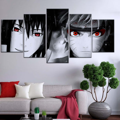 Naruto Wall Art - NA5019 - Naruto Uzumaki - Sasuke Uchiha - Naruto Poster - Naruto Canvas