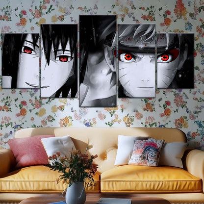 Naruto Wall Art - NA5019 - Naruto Uzumaki - Sasuke Uchiha - Naruto Poster - Naruto Canvas