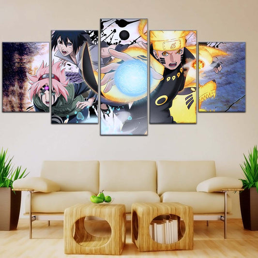 Naruto Wall Art - NA5022 - Sakura Haruno - Naruto Uzumaki - Sasuke Uchiha - Naruto Poster - Naruto Canvas