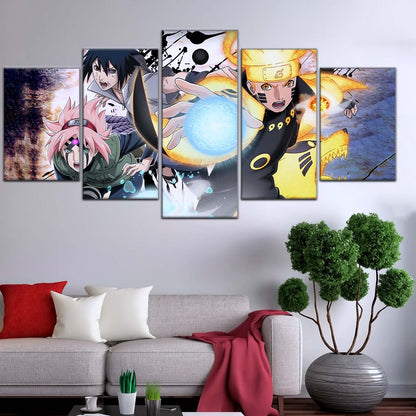 Naruto Wall Art - NA5022 - Sakura Haruno - Naruto Uzumaki - Sasuke Uchiha - Naruto Poster - Naruto Canvas