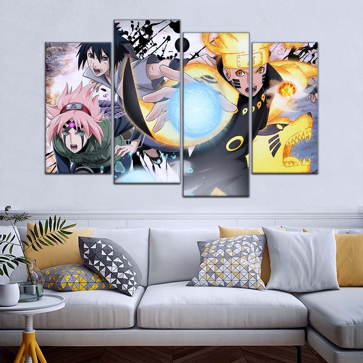 Naruto Wall Art - NA5022 - Sakura Haruno - Naruto Uzumaki - Sasuke Uchiha - Naruto Poster - Naruto Canvas