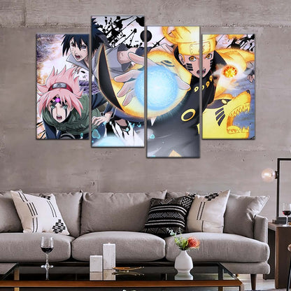 Naruto Wall Art - NA5022 - Sakura Haruno - Naruto Uzumaki - Sasuke Uchiha - Naruto Poster - Naruto Canvas