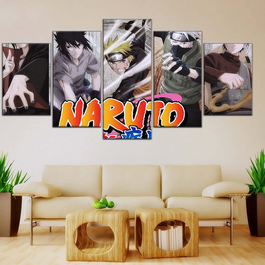 Naruto Wall Art - NA5027 - Naruto Uzumaki - Sasuke Uchiha - Kakashi Hatake - Itachi Uchiha - Naruto Poster - Naruto Canvas