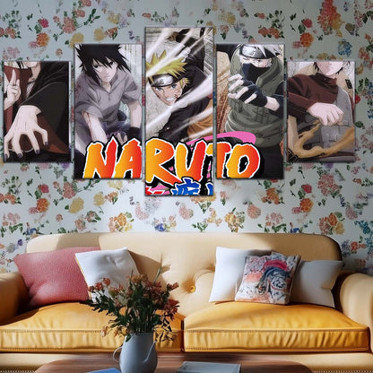 Naruto Wall Art - NA5027 - Naruto Uzumaki - Sasuke Uchiha - Kakashi Hatake - Itachi Uchiha - Naruto Poster - Naruto Canvas