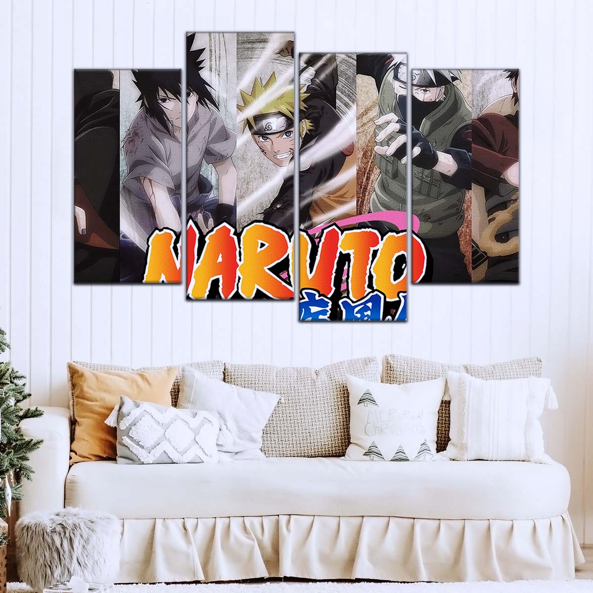 Naruto Wall Art - NA5027 - Naruto Uzumaki - Sasuke Uchiha - Kakashi Hatake - Itachi Uchiha - Naruto Poster - Naruto Canvas