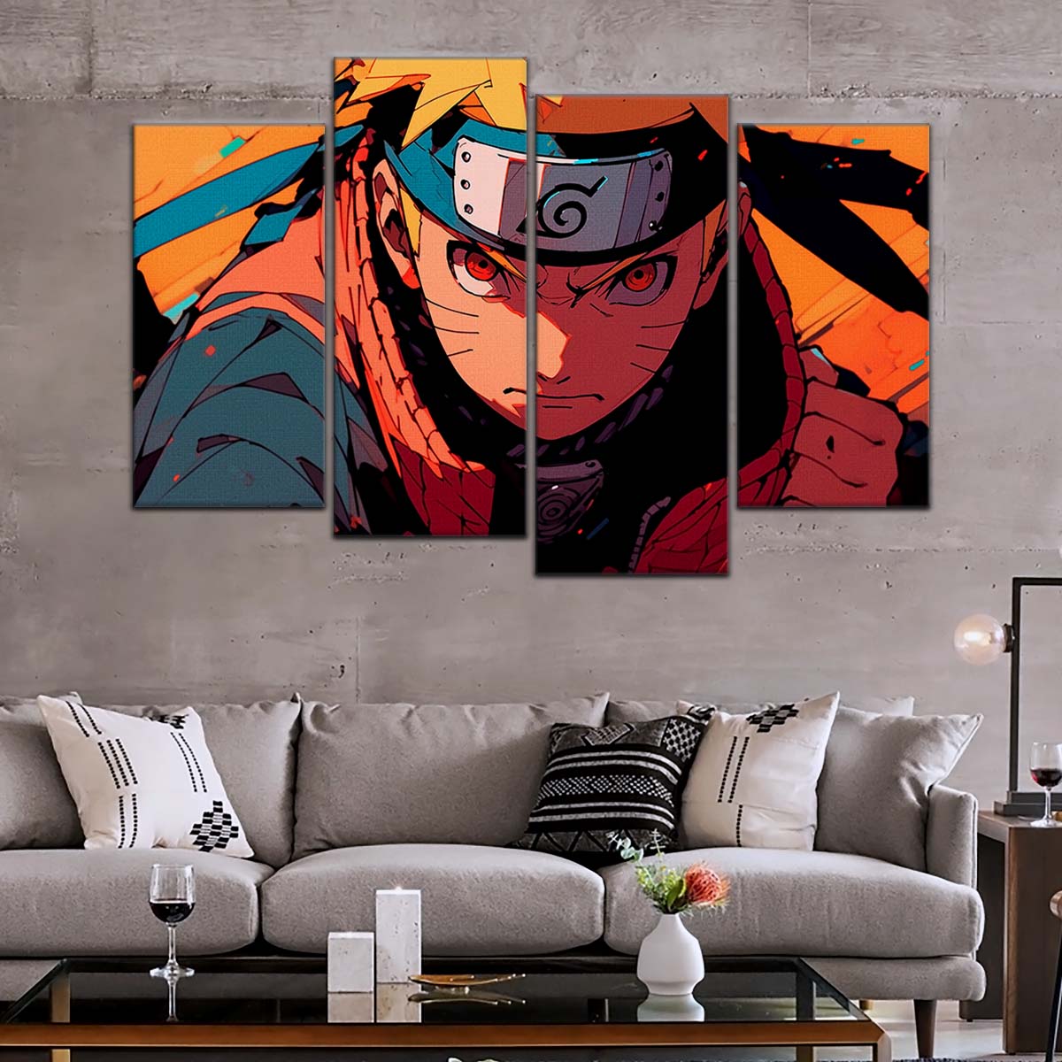 Naruto Wall Art - NA5029 - Naruto Uzumaki - Naruto Poster - Naruto Canvas