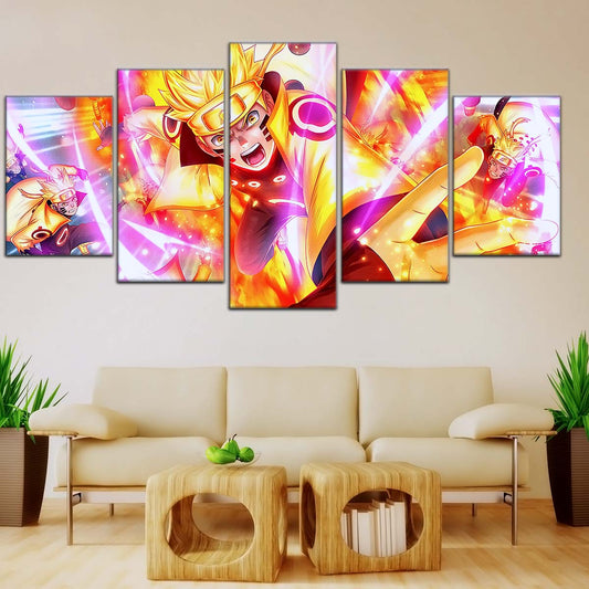Naruto Wall Art - NA5031 - Naruto Uzumaki - Unleash the Ninja Spirit - Naruto Poster - Naruto Canvas