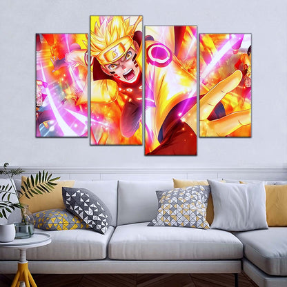 Naruto Wall Art - NA5031 - Naruto Uzumaki - Unleash the Ninja Spirit - Naruto Poster - Naruto Canvas